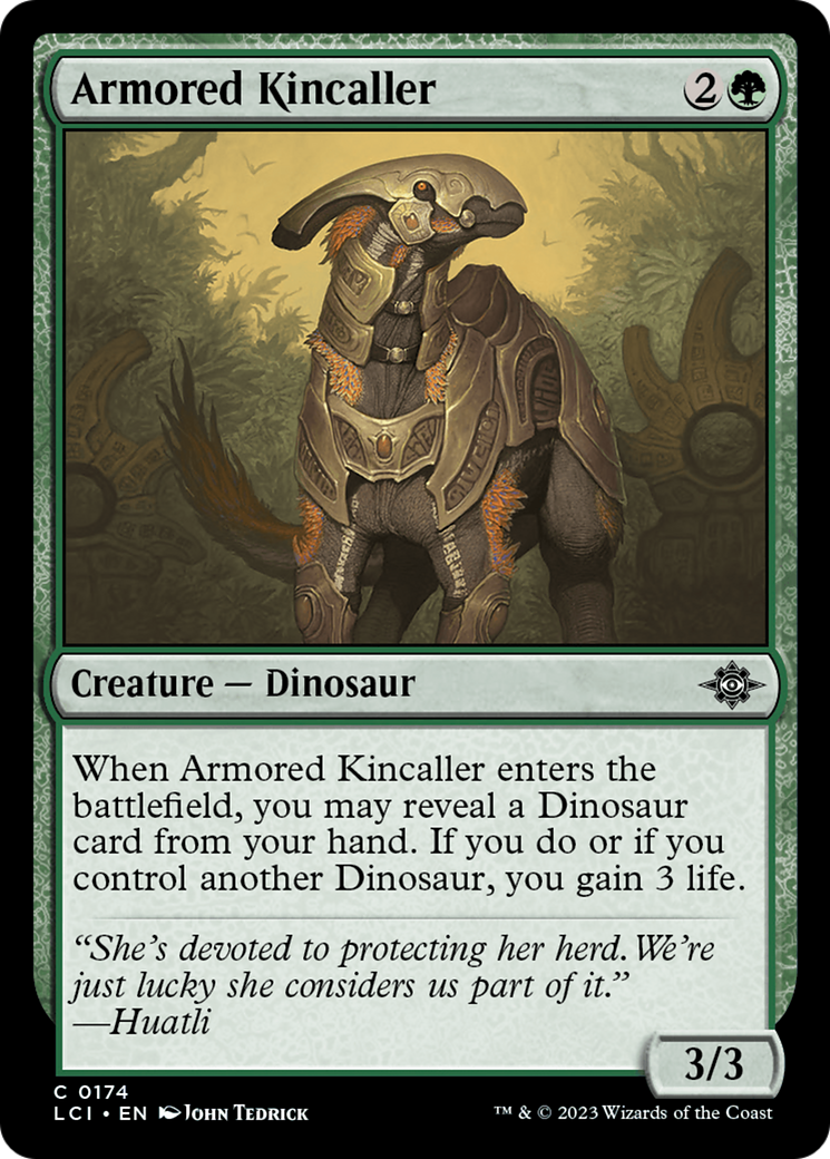 Armored Kincaller [The Lost Caverns of Ixalan]  Board Wipe