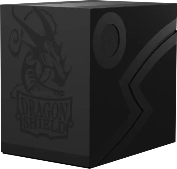 Dragon Shield Double Deck Shell: Black/Black