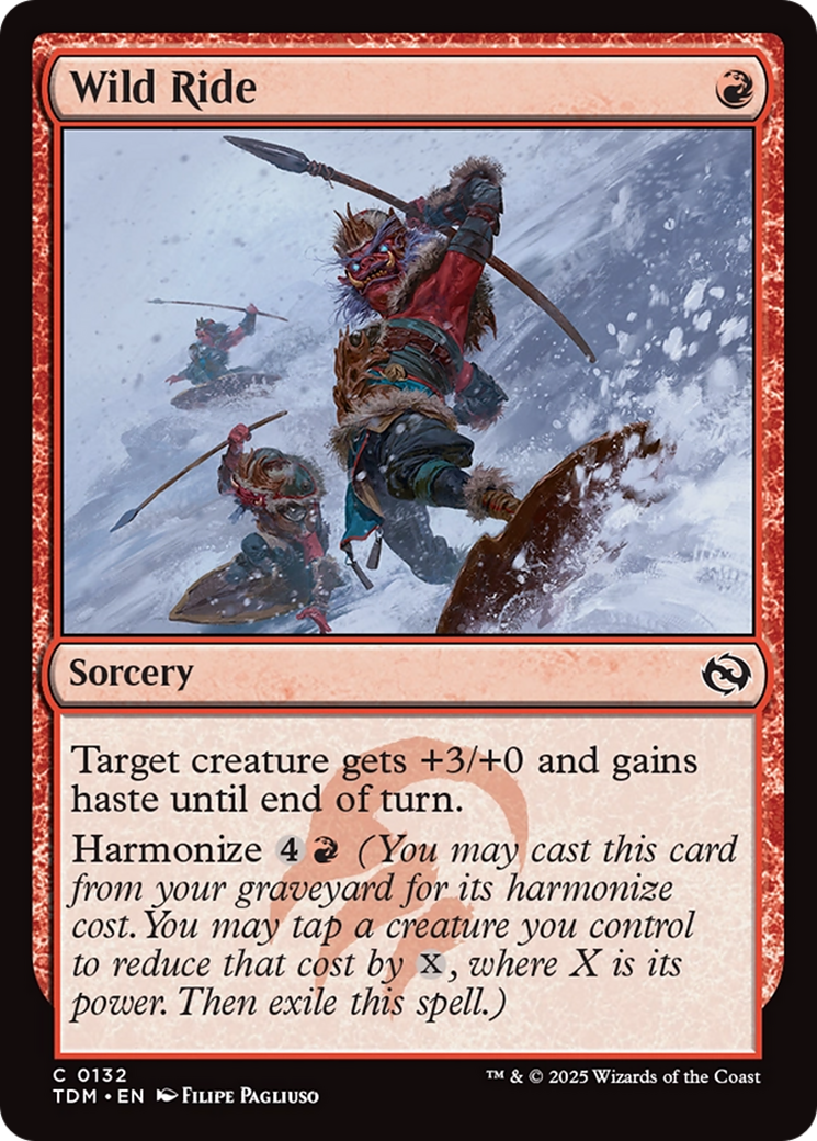 Wild Ride [Tarkir: Dragonstorm] – Board Wipe