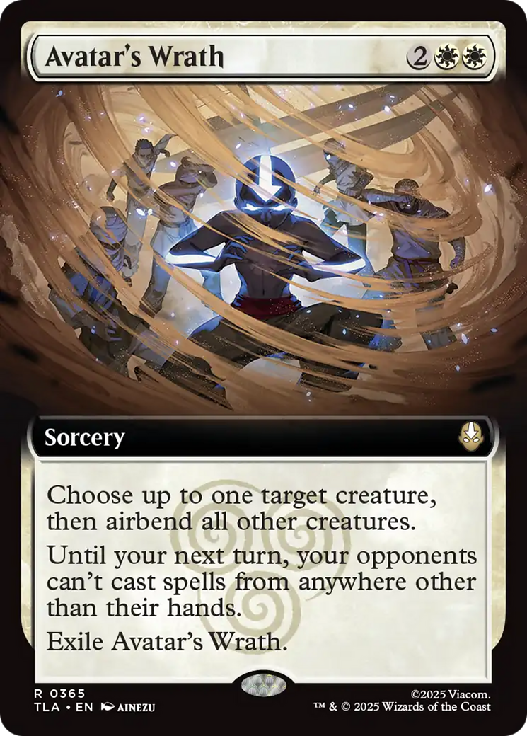 Avatar's Wrath (Extended Art) [Avatar: The Last Airbender] – Board Wipe