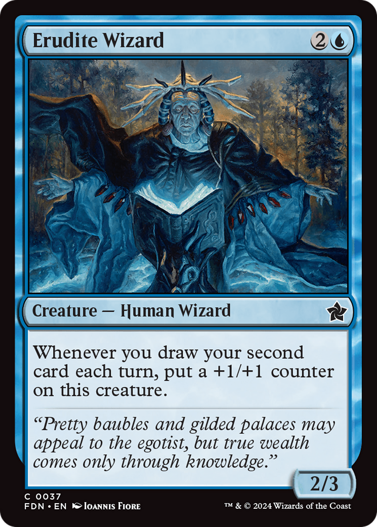 Erudite Wizard [Foundations] – Board Wipe