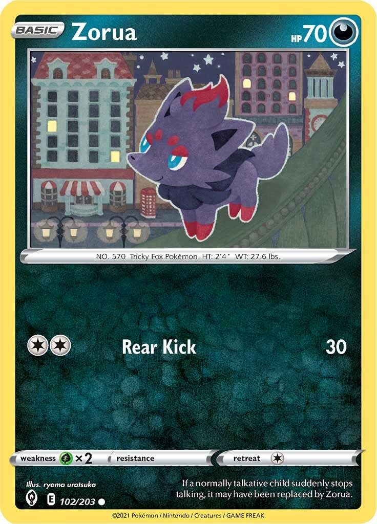Zorua (102/203) [Sword & Shield: Evolving Skies] – Board Wipe