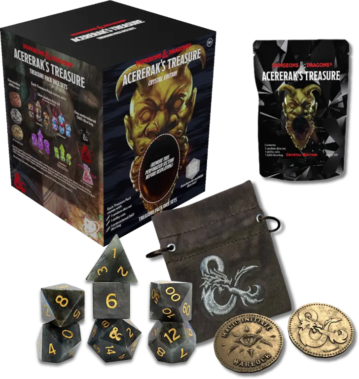 Acererak's Treasure Packs Crystal Edition