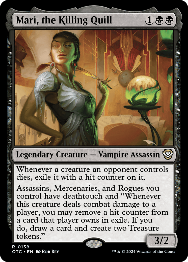 Mari, the Killing Quill [Outlaws of Thunder Junction Commander] – Board Wipe
