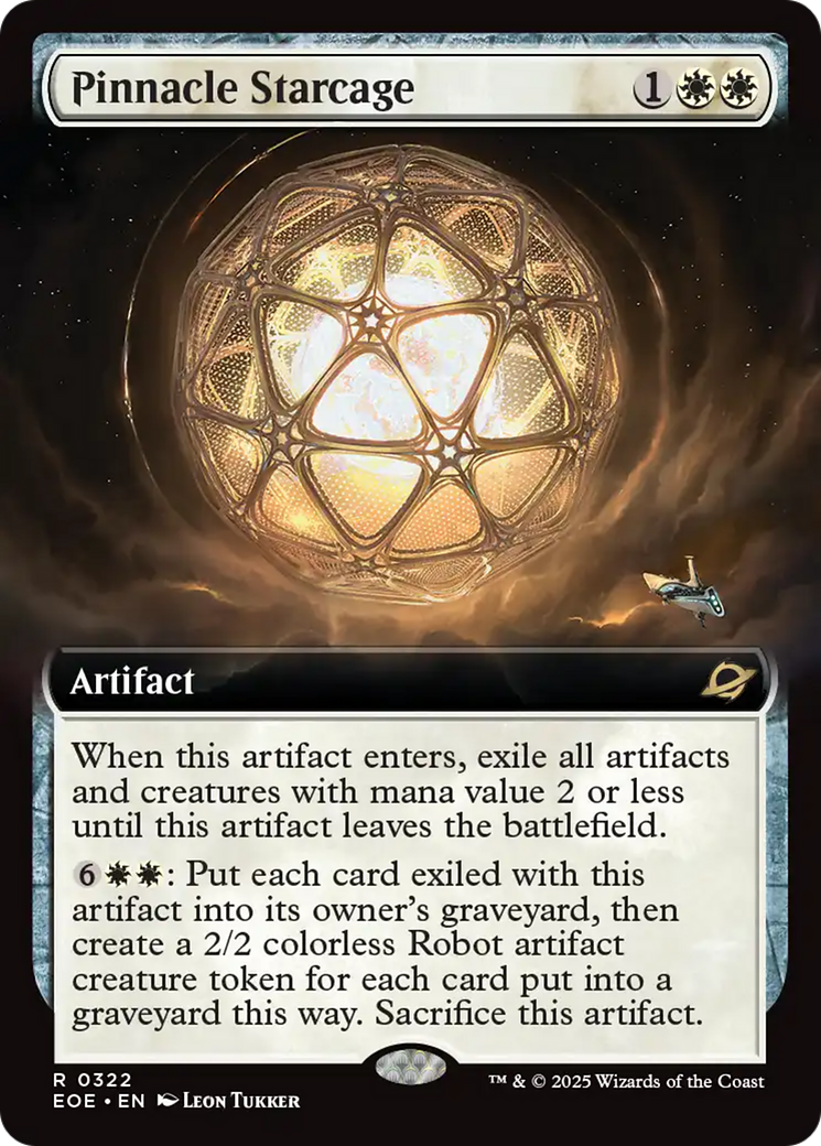Pinnacle Starcage (Extended Art) [Edge of Eternities] – Board Wipe