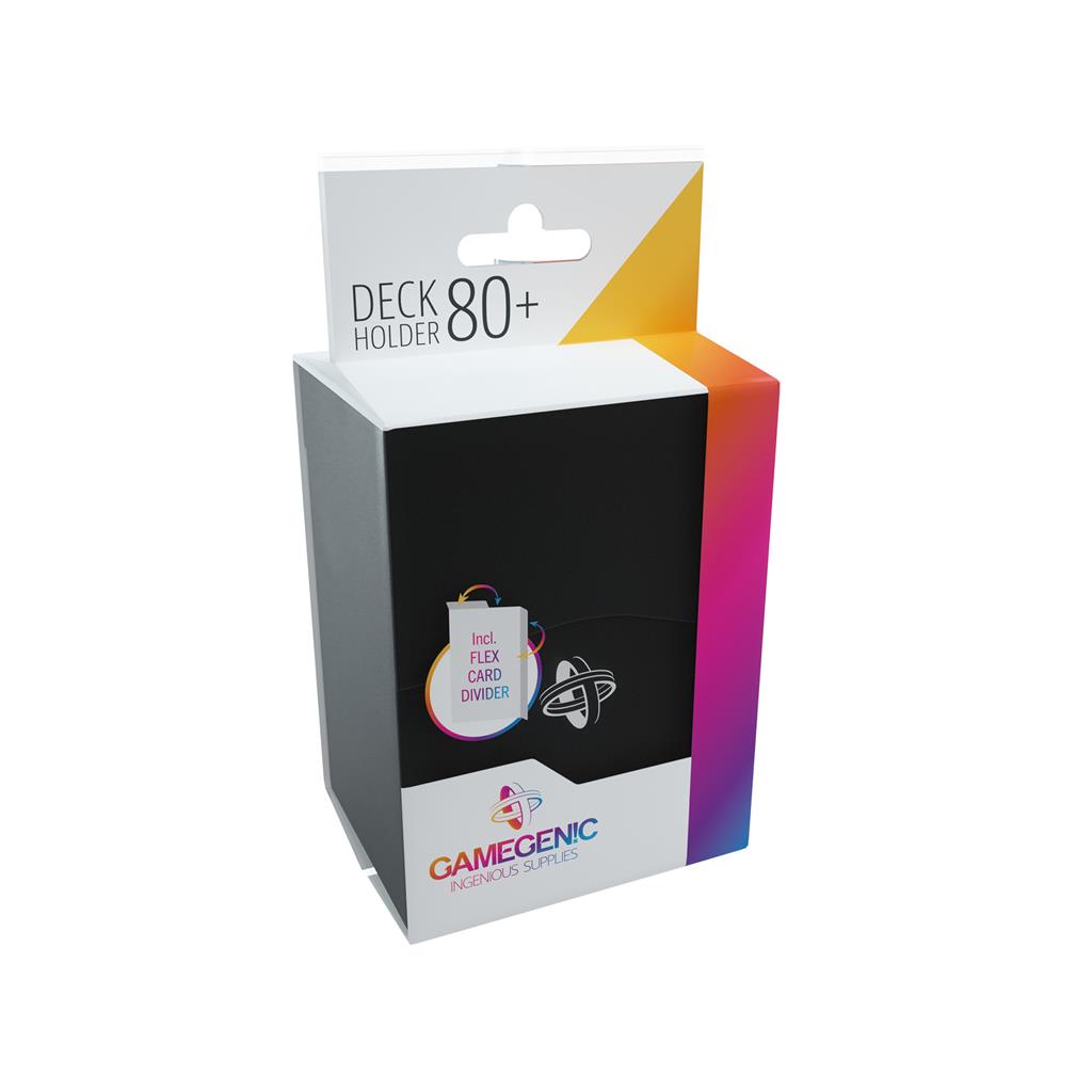 Gamegenic Deck Holder: Black (80+)