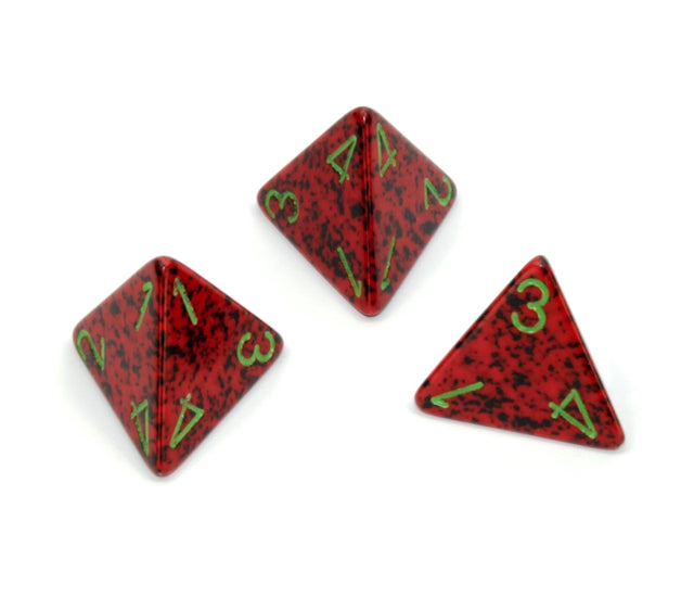 Chessex Polyhedral Dice Set: Speckled (Strawberry)