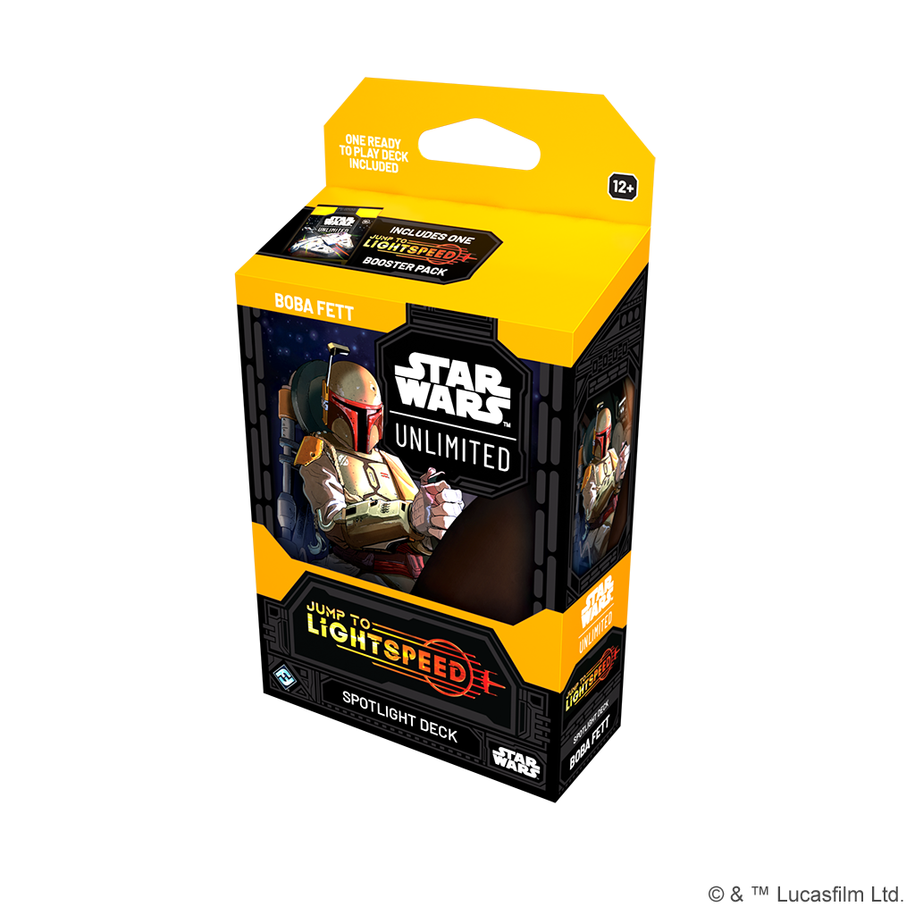 Star Wars: Unlimited - Jump to Lightspeed Spotlight Deck Boba Fett