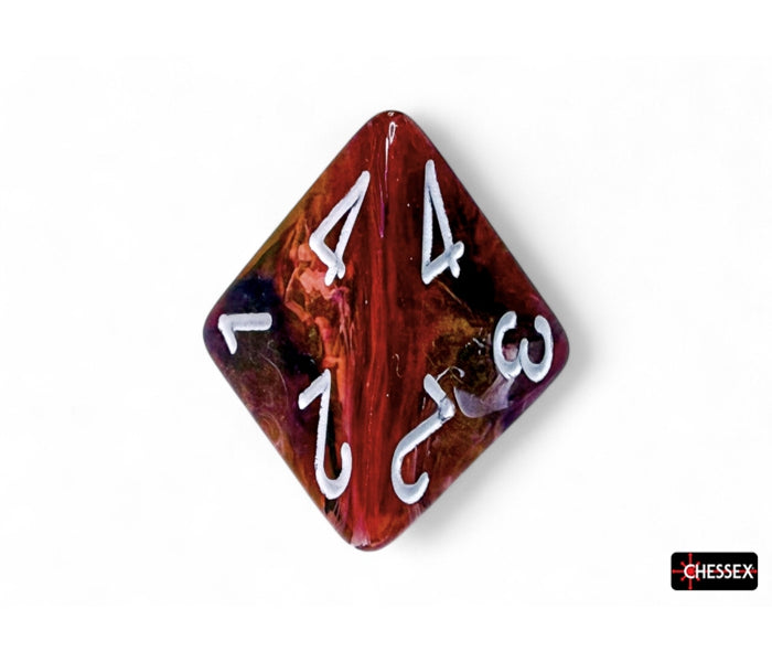 Chessex Polyhedral Dice Set: Festive (Symphony/White)