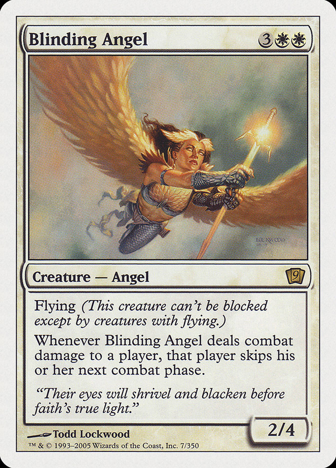 Blinding Angel [Ninth Edition] – Board Wipe