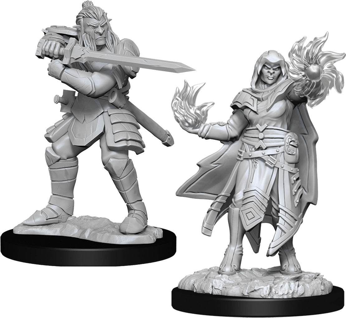 Hobgoblin Fighter Male & Hobgoblin Wizard Female (W15)