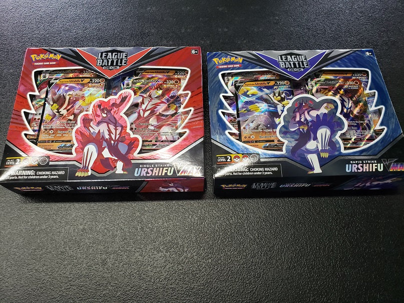 Pokemon Bundle: Single/Rapid Strike Urshifu VMAX Battle Deck