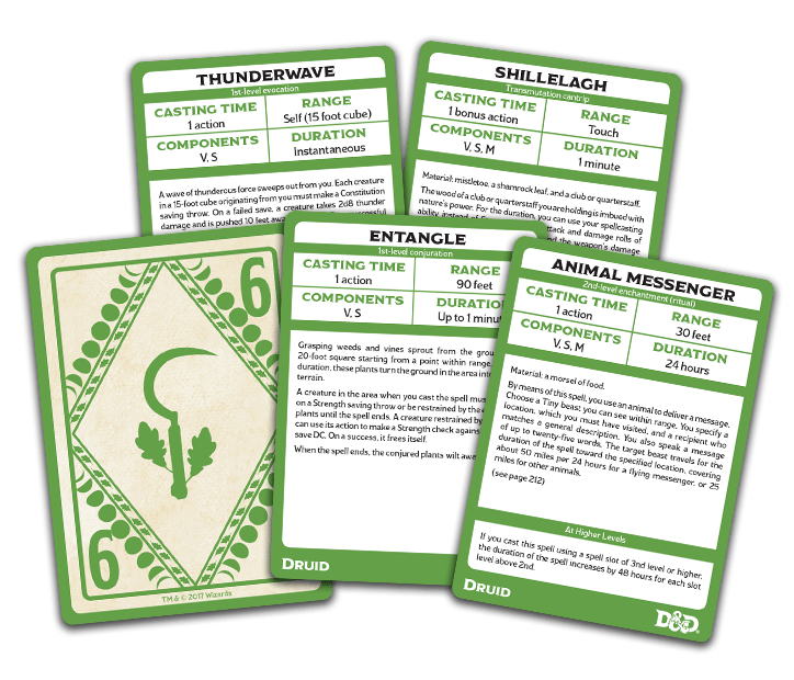 Druid Spellbook Cards - Board Wipe