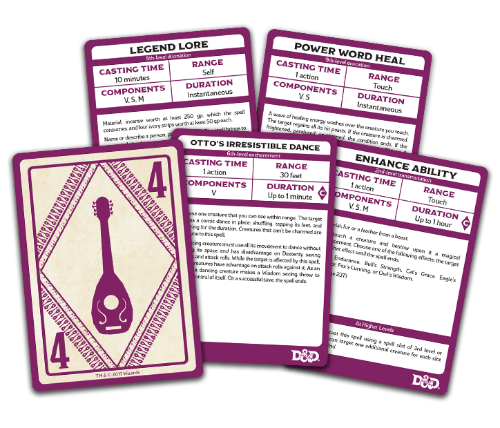 Bard Spellbook Cards - Board Wipe