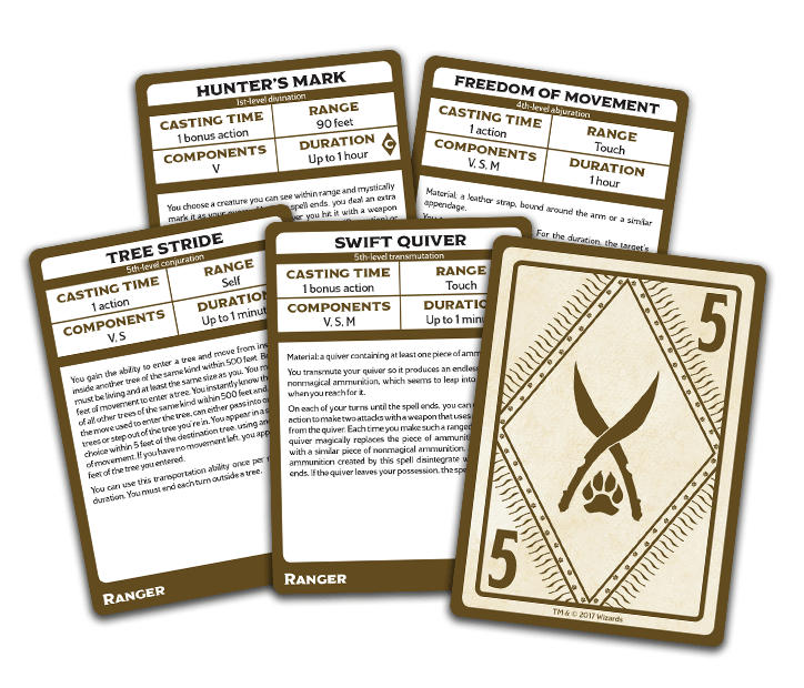 Ranger Spellbook Cards - Board Wipe