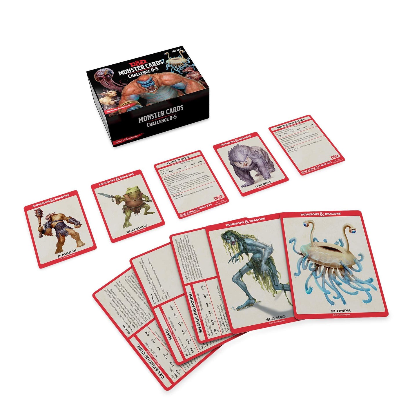 Challenge 0-5 Monster Cards - Board Wipe
