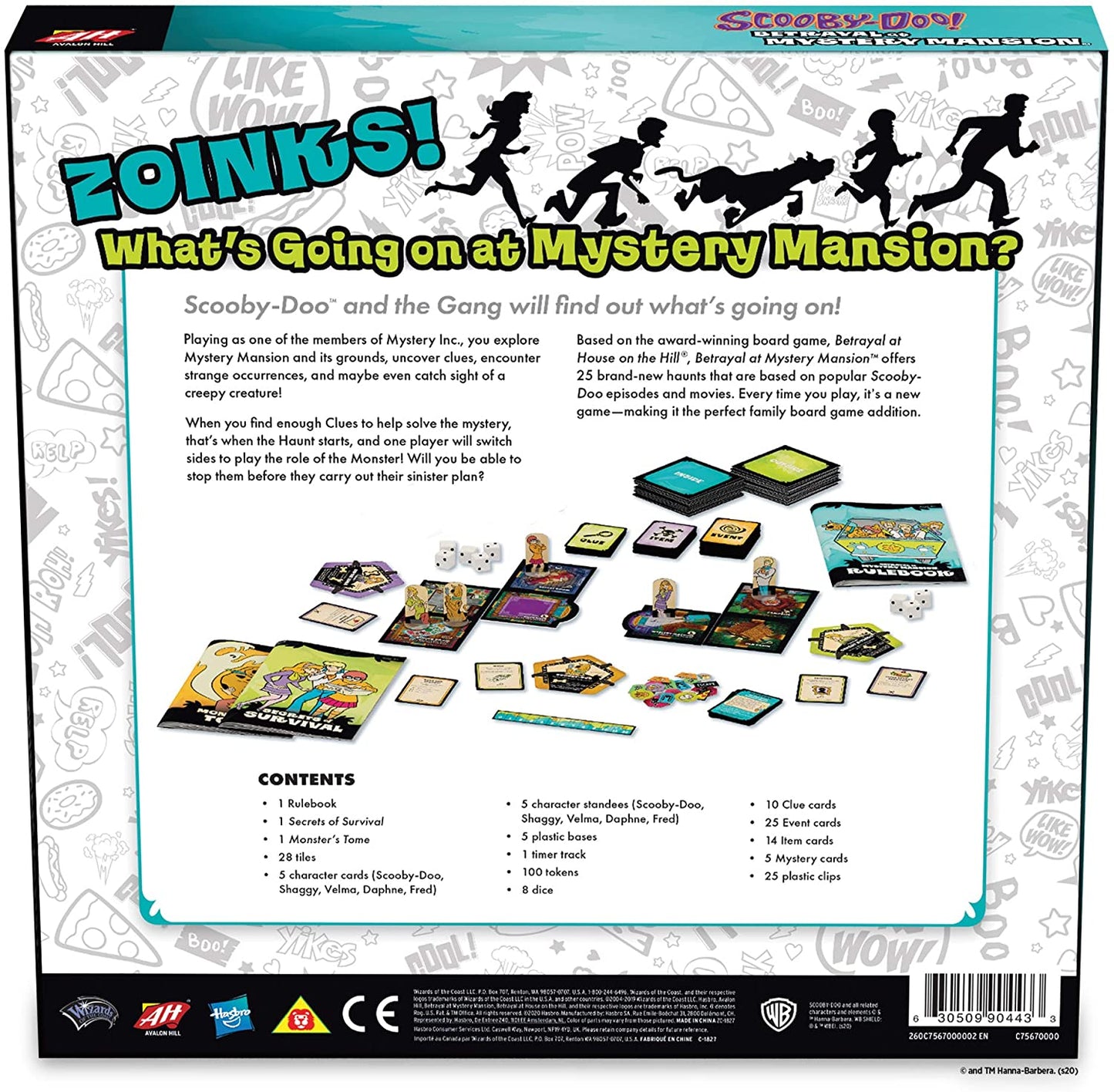 Scooby-Doo! Betrayal at Mystery Mansion - Board Wipe