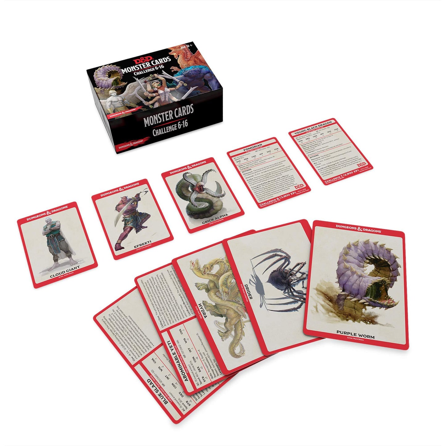 Challenge 6-16 Monster Cards - Board Wipe