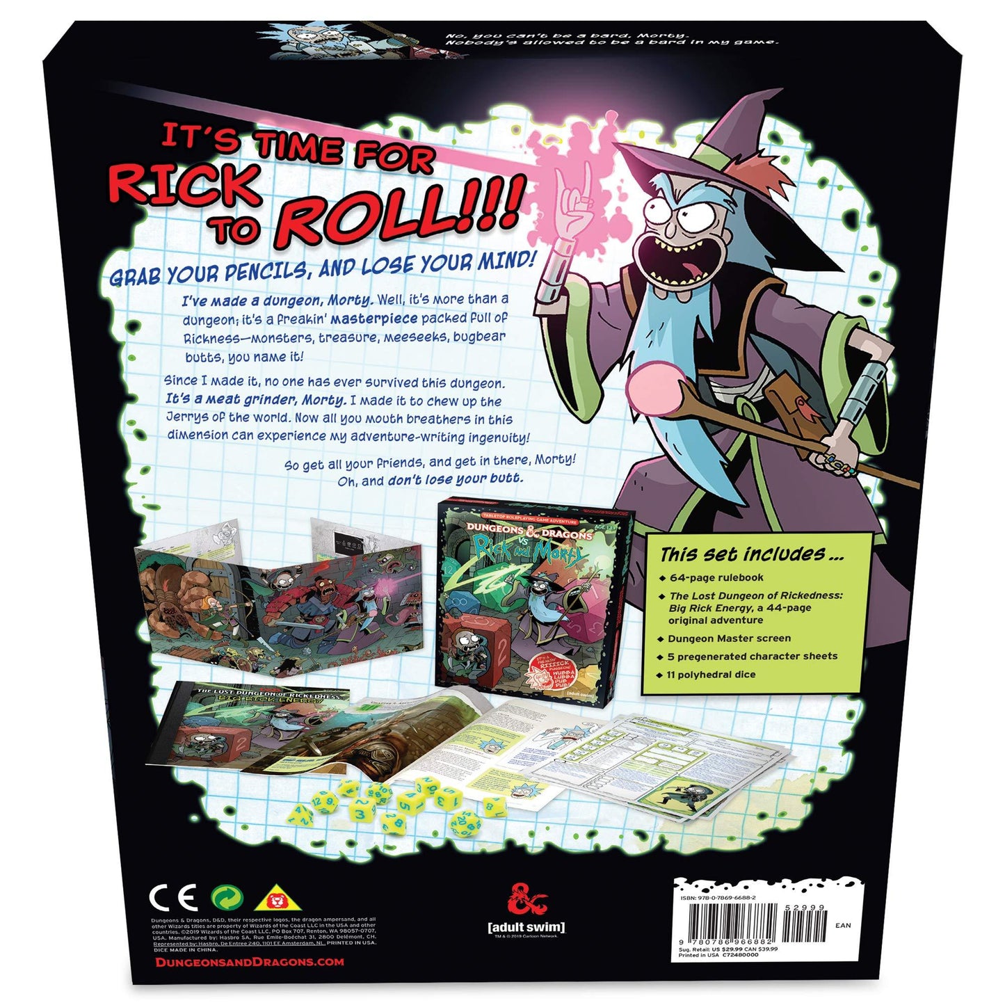 D&D vs.. Rick and Morty - Board Wipe