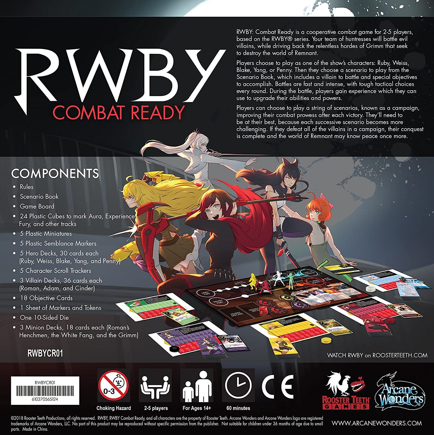 RWBY: Combat Ready - Board Wipe