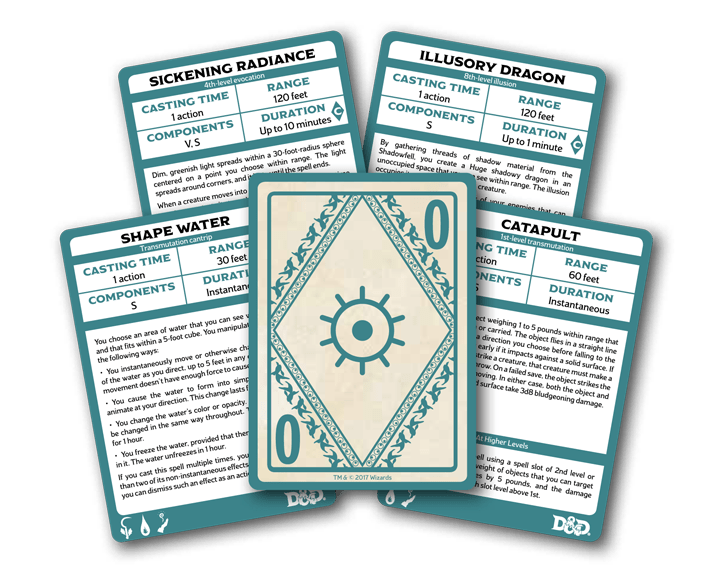 Xanathar's Guide to Everything Spellbook Cards - Board Wipe