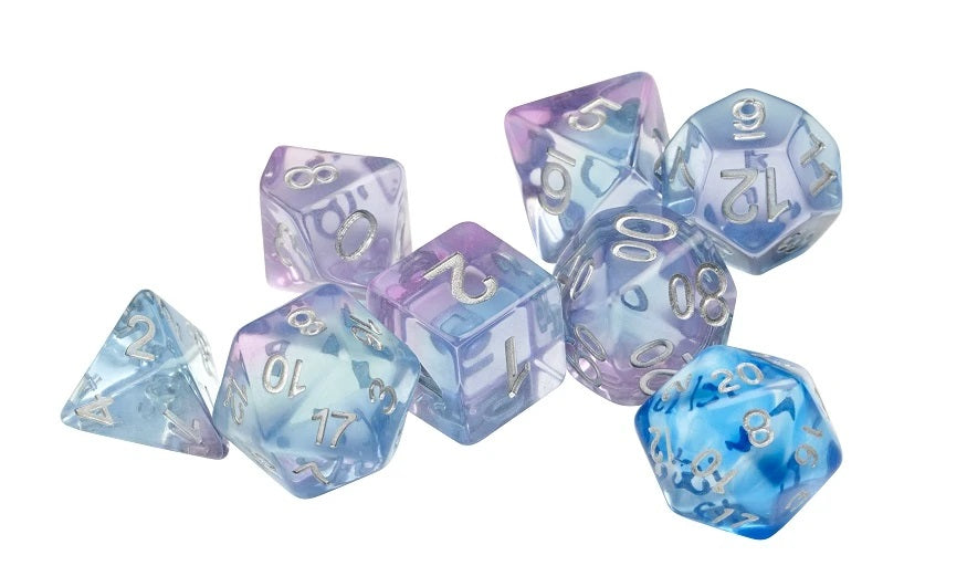 Sirius α Dice Set (7 Dice + Bonus d20) - Polyroller