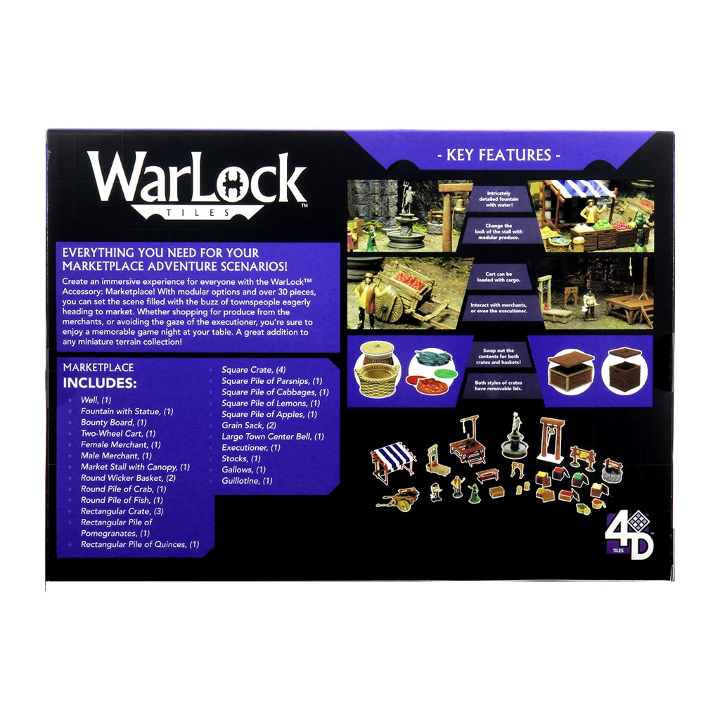 Warlock Tiles: Marketplace