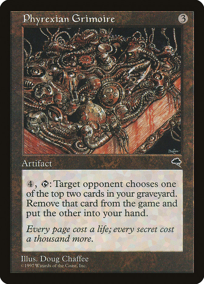 Phyrexian Grimoire [Tempest]  Board Wipe