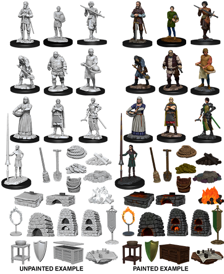 Towns People - Castle: Kingdom Retainers Wave 12