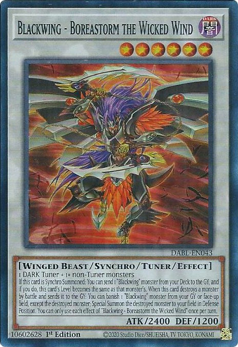 yugioh wind deck Blackwing