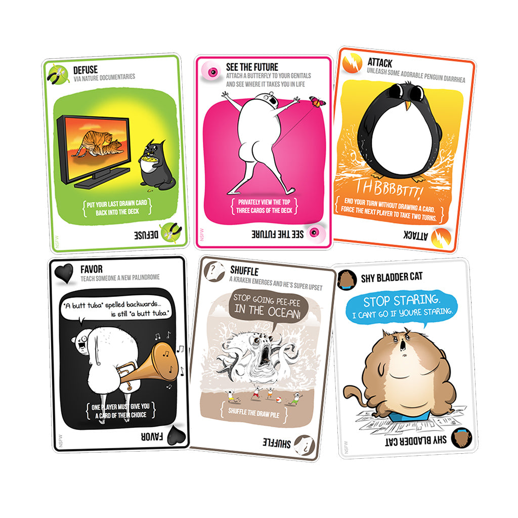 Exploding Kittens NSFW Edition