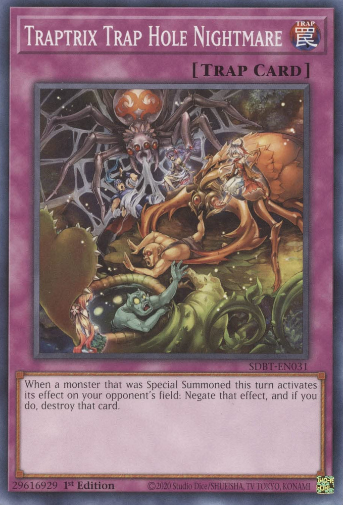 Traptrix Trap Hole Nightmare [SDBT-EN031] Common – Board Wipe