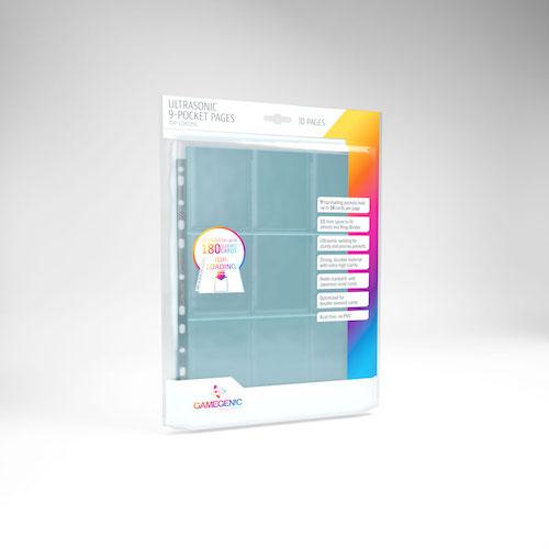 Gamegenic Topload 9-Pocket Binder Page (10) - Board Wipe