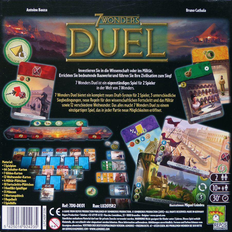 7 Wonders Duel - Board Wipe