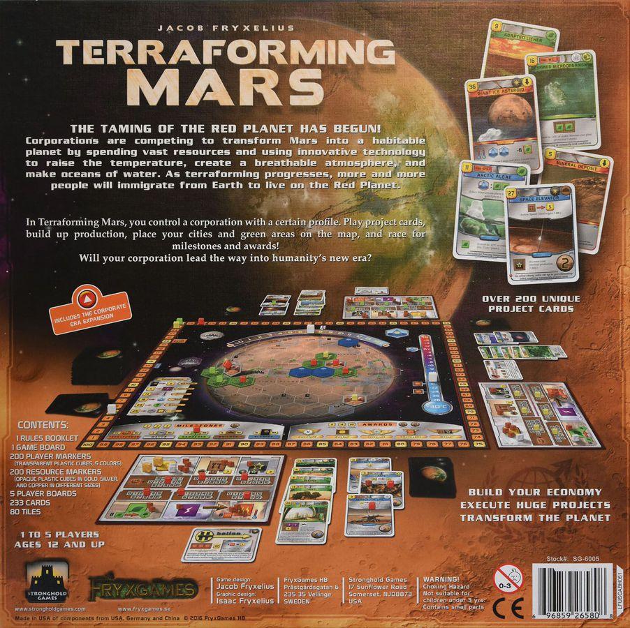 Terraforming Mars - Board Wipe