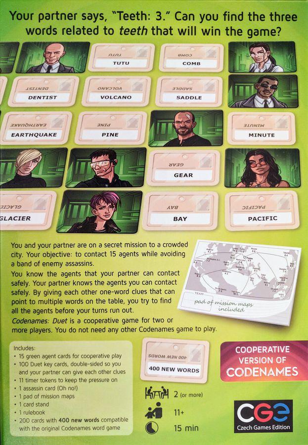 Codenames: Duet - Board Wipe