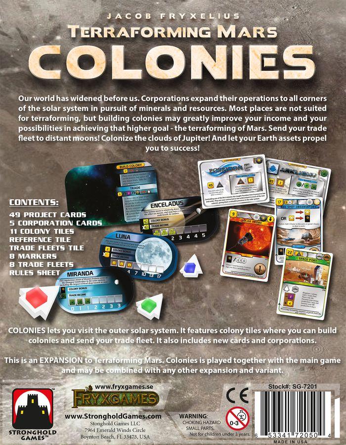 Terraforming Mars: Colonies - Board Wipe