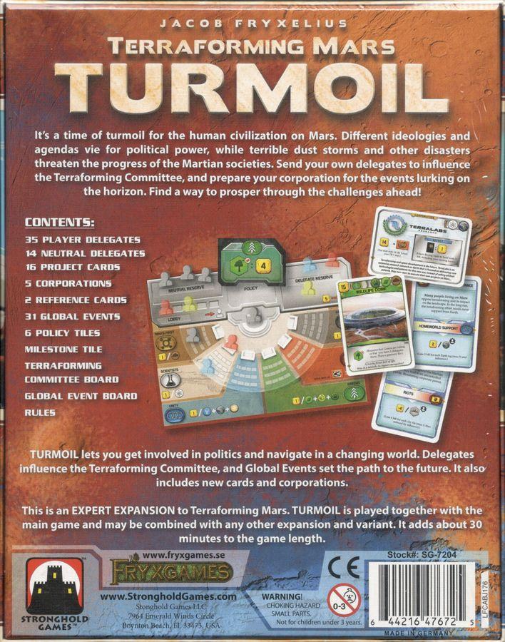 Terraforming Mars: Turmoil - Board Wipe