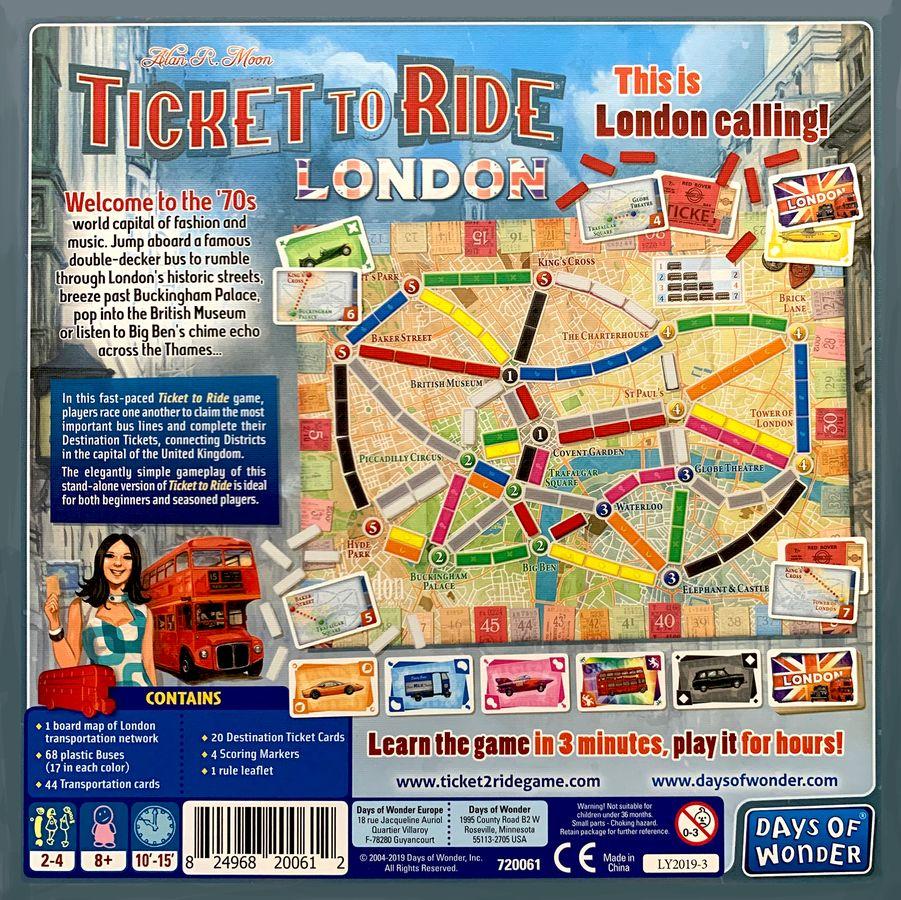 Ticket to Ride: London - Board Wipe
