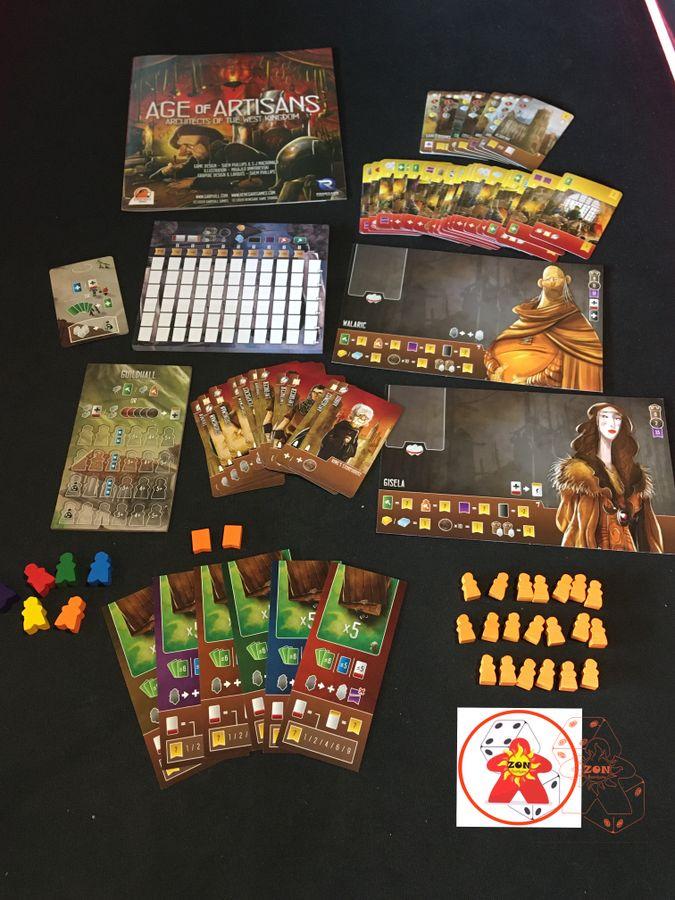 Architects of the West Kingdom: Age of Artisans - Board Wipe