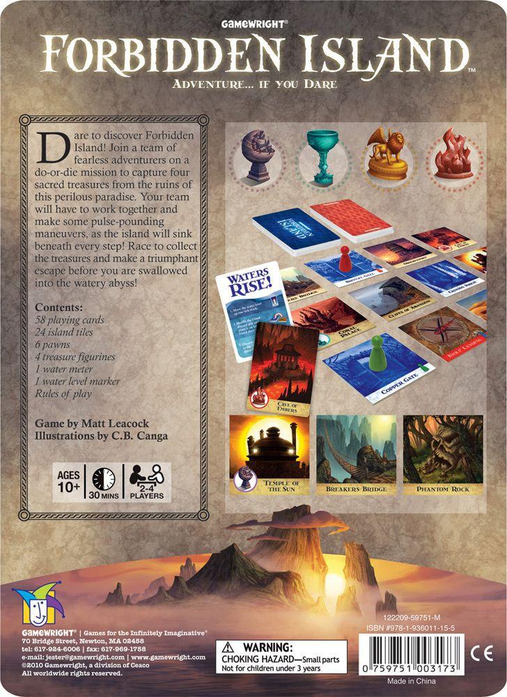 Forbidden Island - Board Wipe