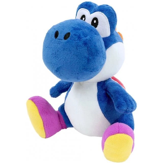 Super Mario All Star Dark Blue Yoshi 7" Plush