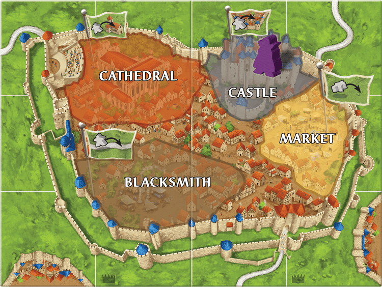 Carcassonne: Count, King & Robber - Board Wipe