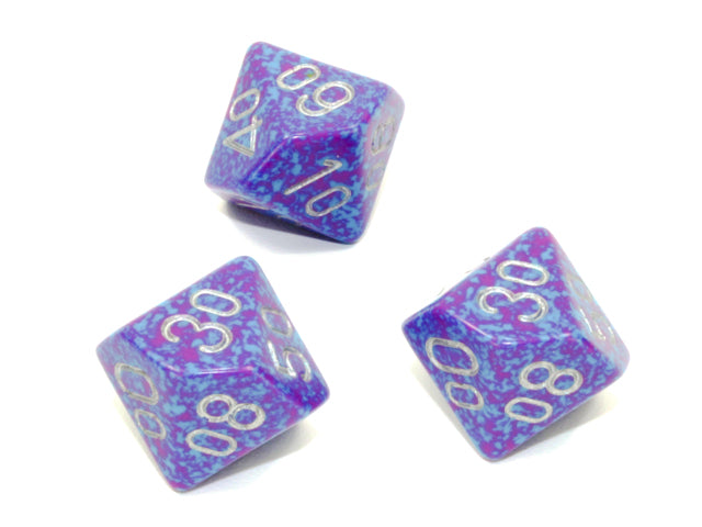 Chessex Polyhedral Dice Set: Speckled (Tetra)
