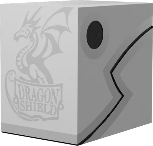 Dragon Shield Double Deck Shell: Black/White