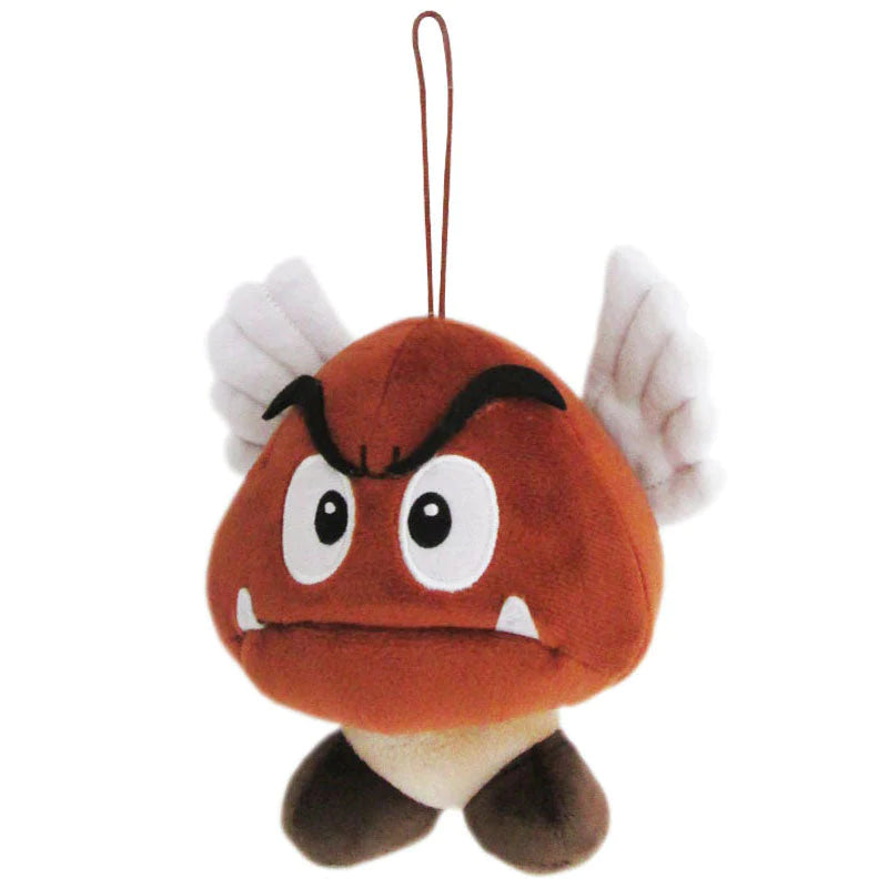 Super Mario All Star Collection Paragoomba Plush, 5.5"