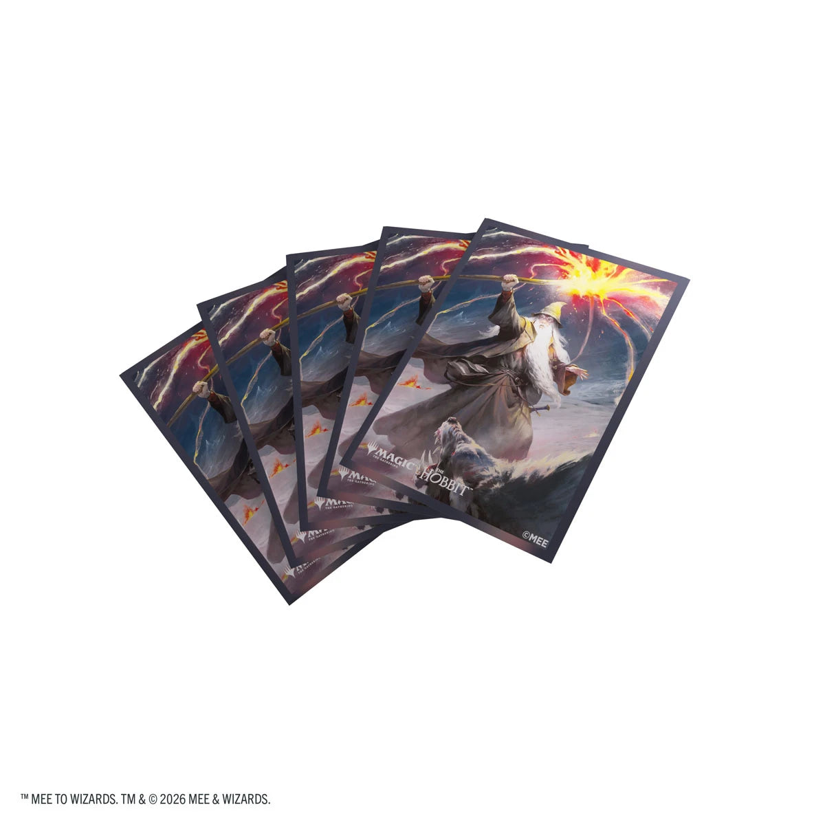 Gamegenic Standard The Hobbit Art Sleeves: Gandalf, Shadow's Foe (105ct.)