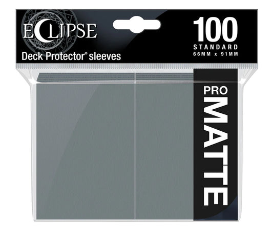 Eclipse Standard Matte Sleeves: Smoke Grey (100)