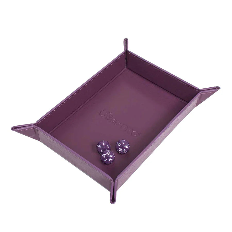 Ultra Pro Dice Tray: Vivid Magnetic Foldable - Midnight Plum