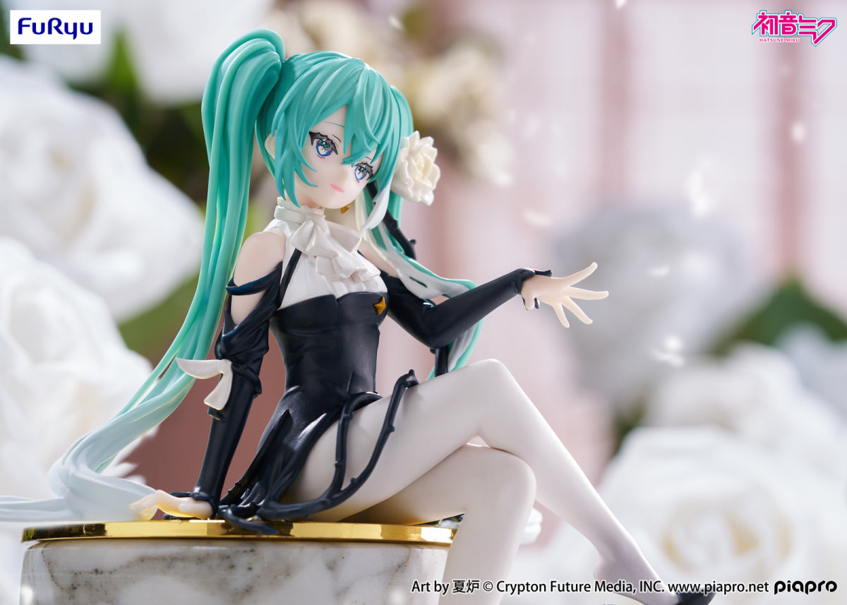 FuRyu: Hatsune Miku (Flower Fairy - White Rose) Noodle Stopper Figure